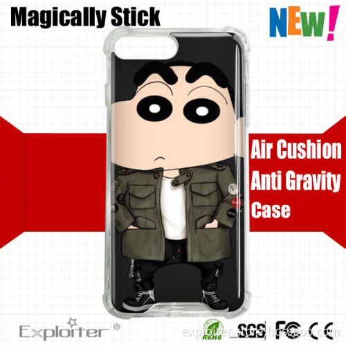 Exploiter oem factory china crystal tpu case with hard plastic clear cell phone case for iphone 7 plus transparent price